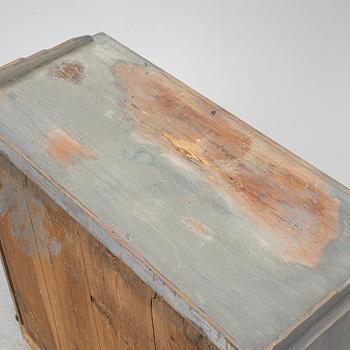 A Gustavian cupboard, circa 1800.