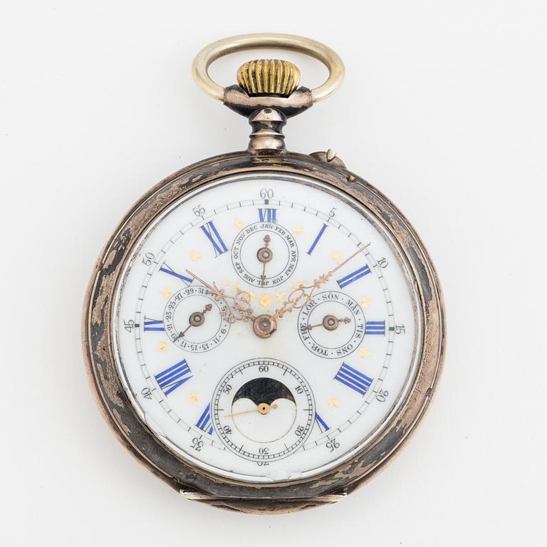 POCKET WATCH, 63 mm,