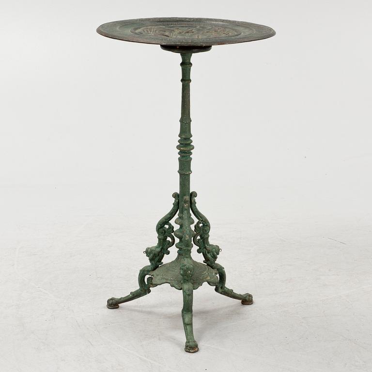 A cast iron table,  W.Wiklunds Gjutjern, Stockholm, around 1900.
