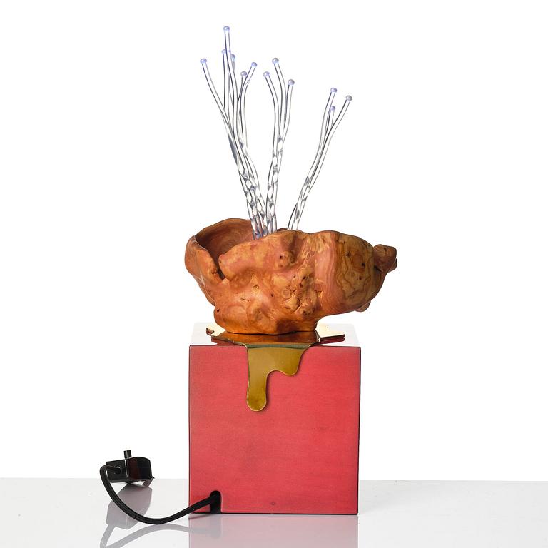 Aia Jüdes, a unique "Vril" lamp/light object, 2020.