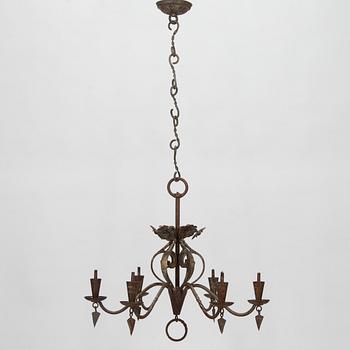 Paavo Tynell, a 1920/1930's 'R4/1704' chandelier for Taito.