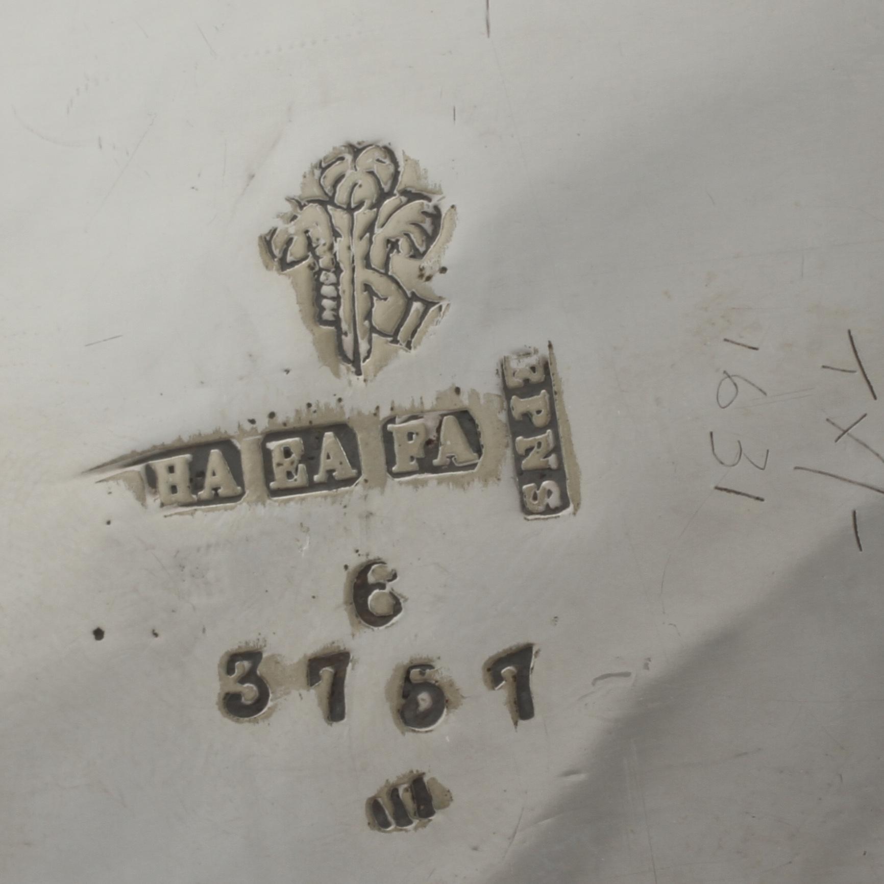 TEKÖK på RECHAUD, nysilver, omkring 1900.