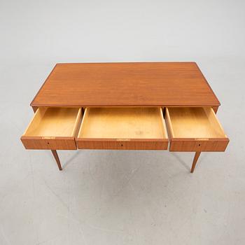 Carl Malmsten, "Nya Guldheden" writing desk, Åfors furniture factory, second half of the 20th century.