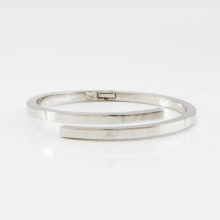 Stelt armband 18K vitguld, Cecchinato Trissino Vicenza Italy.