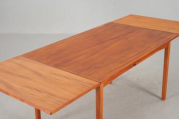 BORD samt 6 stolar, teak, 1950/60-tal.