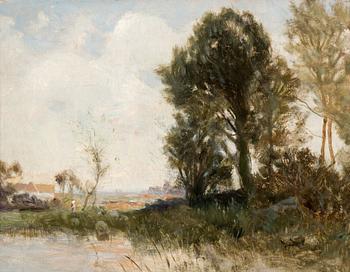 886. Gustaf Rydberg, Swedish landscape.