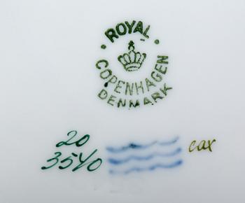 SKÅLFAT, porslin, "Flora Danica ", Royal Copenhagen.