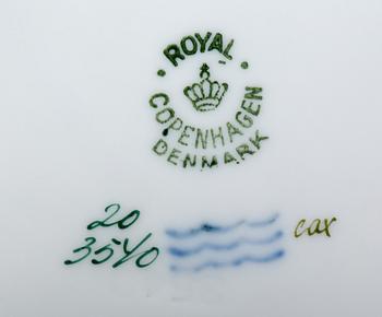 SKÅLFAT, porslin, "Flora Danica ", Royal Copenhagen.