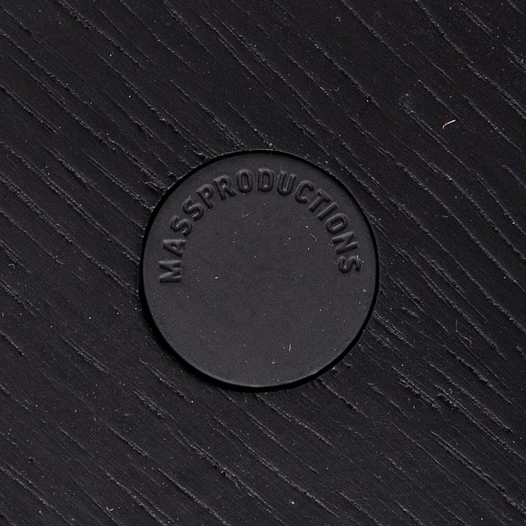 Chris Martin, a stained oak 'Rose chair', Massproductions.