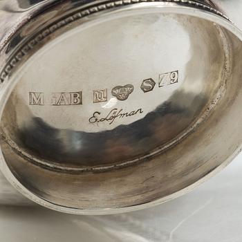 Eric Löfman, bowl, silver, KG Markström, Uppsala 1974.