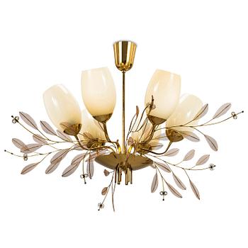 PAAVO TYNELL, A mid-20th century '9029/6' chandelier for Taito, Finland.