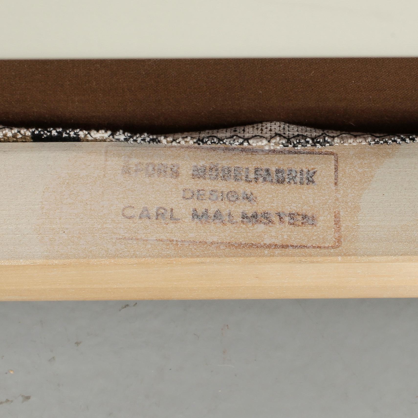 MATSALSGRUPP 11 delar, "Ambassadör", Carl Malmsten, Åfors Möbelfabrik, 1900-talets andra hälft.