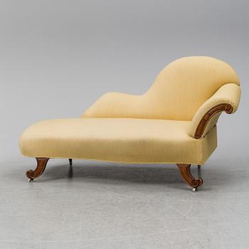 An end of the 19th Century chaise lounge.