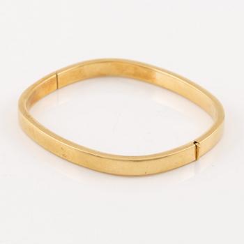 Arm ring, 18K gold, Italy.