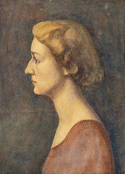 277. Pekka Partanen, PROFILE OF A WOMAN.