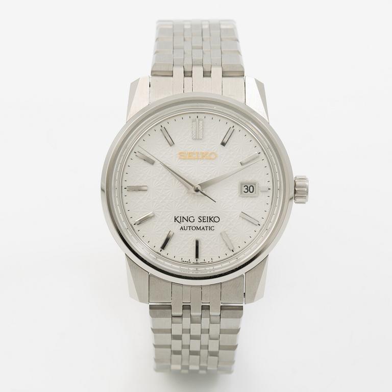 Seiko, King Seiko, "Kiku", "110th Anniversary", "Limited Edt", wristwatch, 38.6 mm.