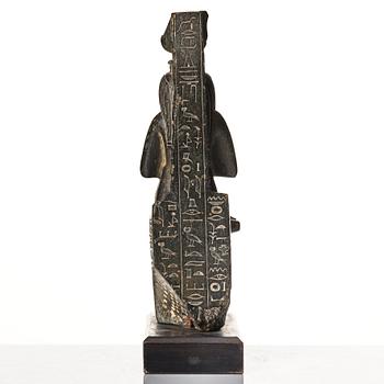 A figur of Isis and Horus the child, presumably the late period 664-332 B.C.