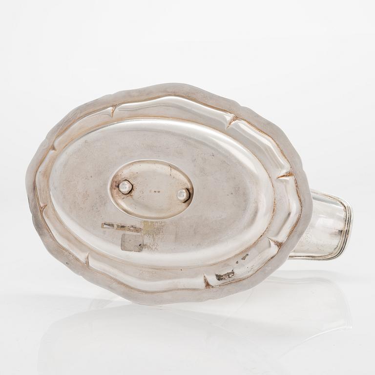 Såskanna, silver, Gebrüder Kühn, Schwäbisch Gmünd, Tyskland 1900-tal.