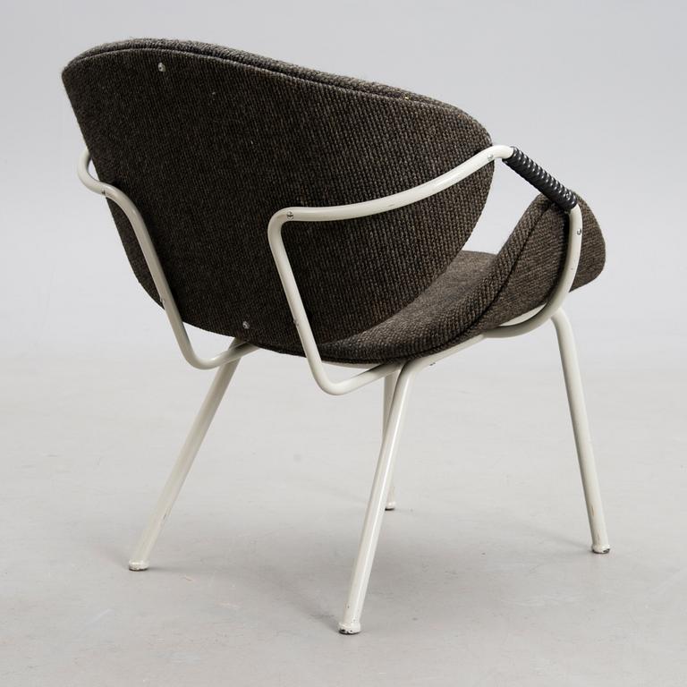 CHAIR BY OLOF KETTUNEN, manufacturer J. Merivaara, Finland, the mid-20th century.