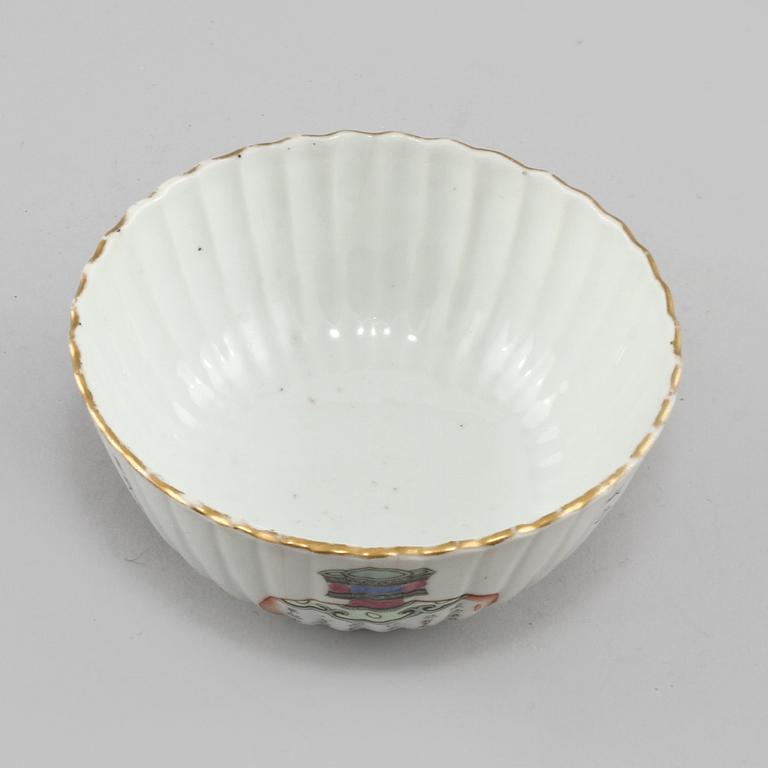 SKÅL, porslin, Kina, 1800-talets andra hälft.