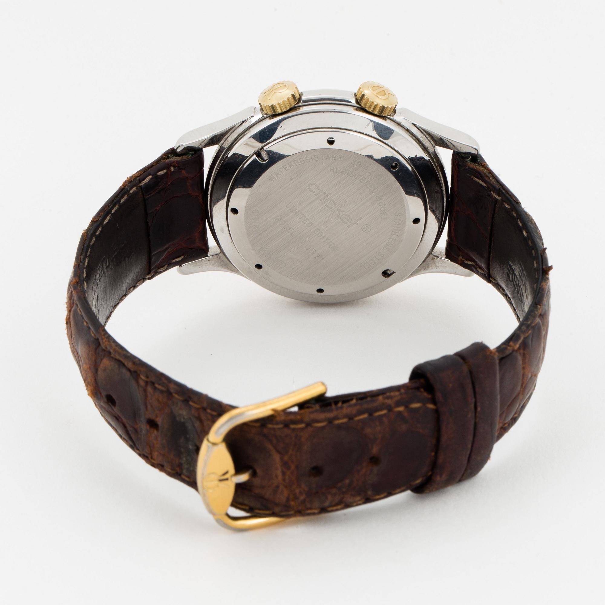 REVUE THOMMEN, wristwatch, Cricket, 35 mm.