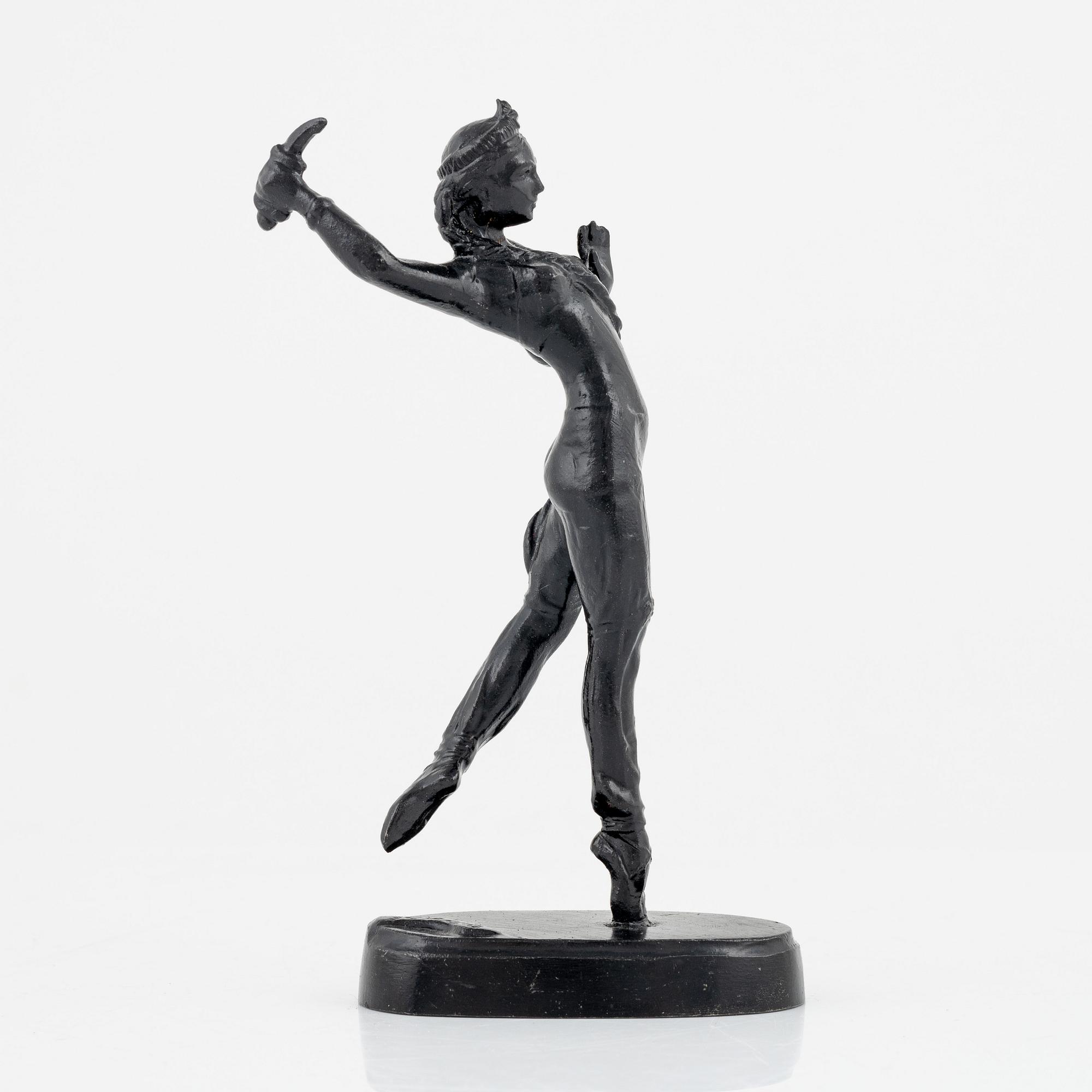 A Russian Kasli sculpture, 1978.