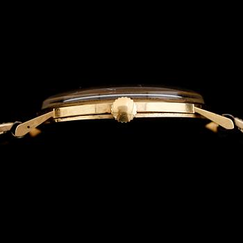 ARMBANDSUR, 18 k guld, Longines, 1900-talets andra hälft.