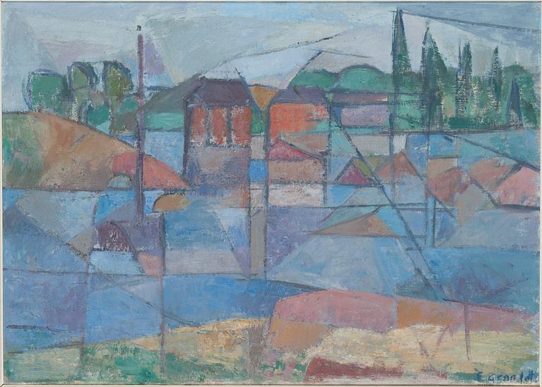 Erik Granfelt, Landskap.