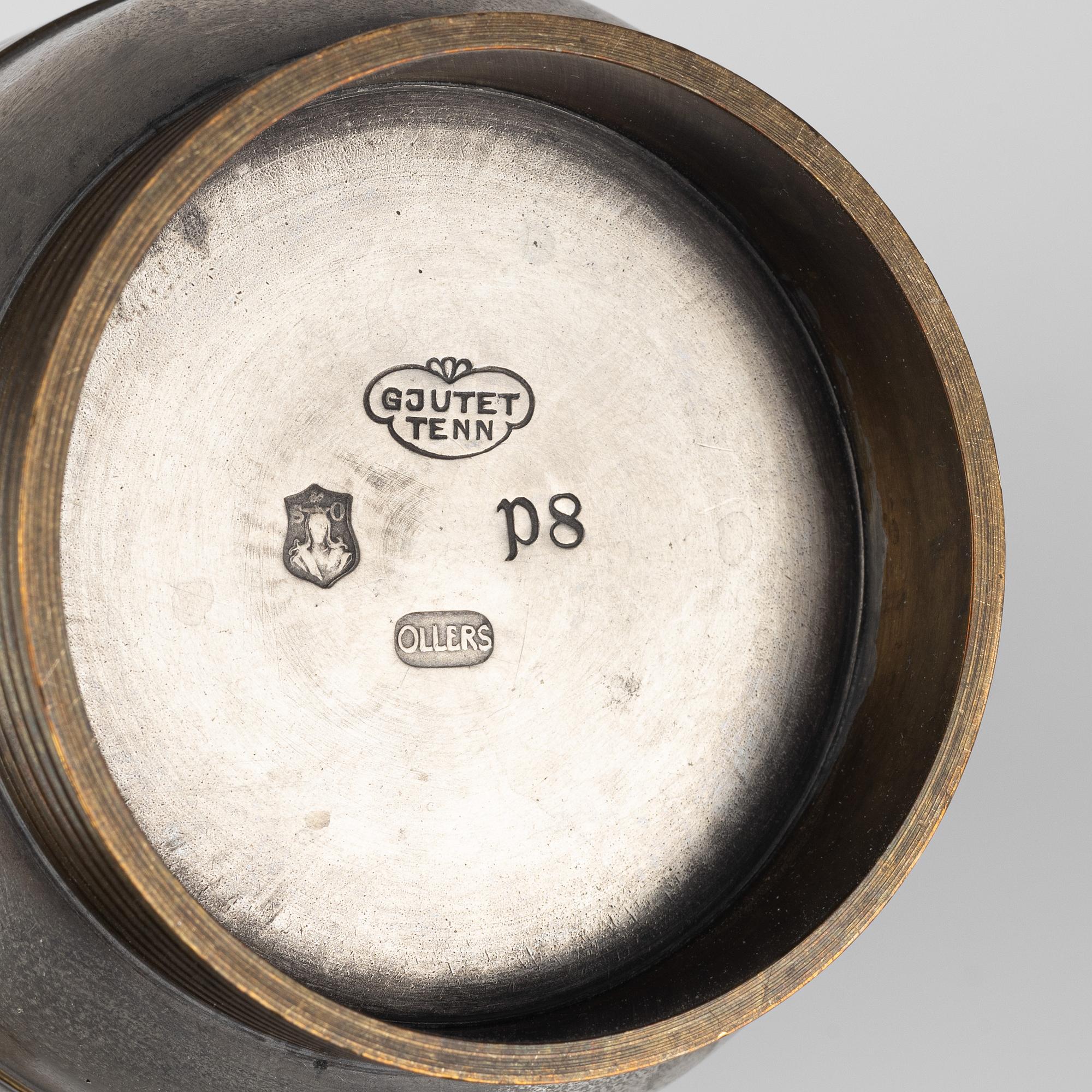 Edvin Ollers, vas, Stockholm, 1941.