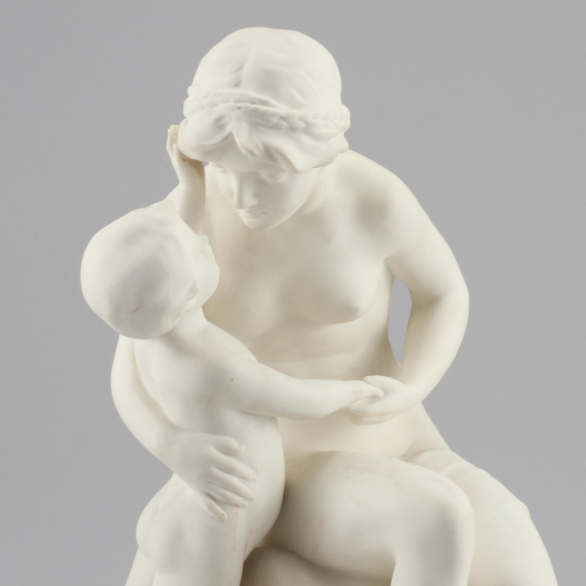 FIGURIN, parian, Gustafsberg, 1918.