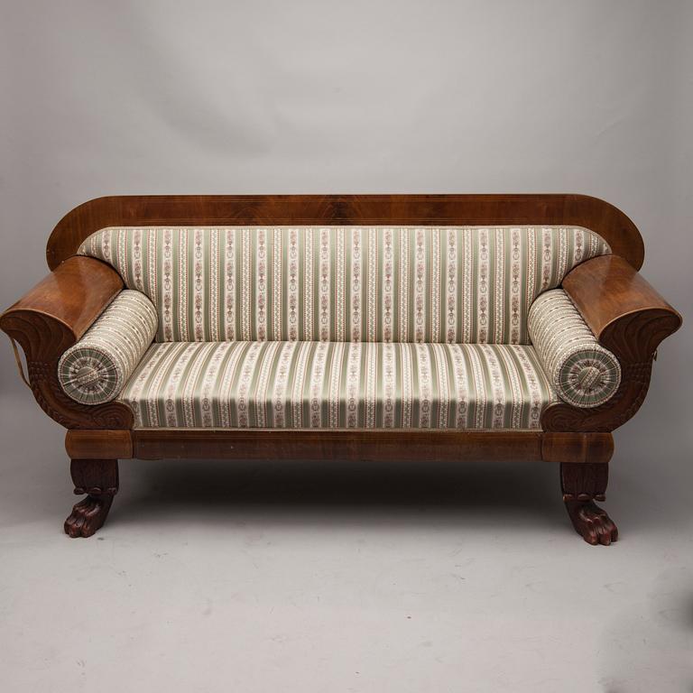 SOFFA, biedermeier, 1800-talets mitt.