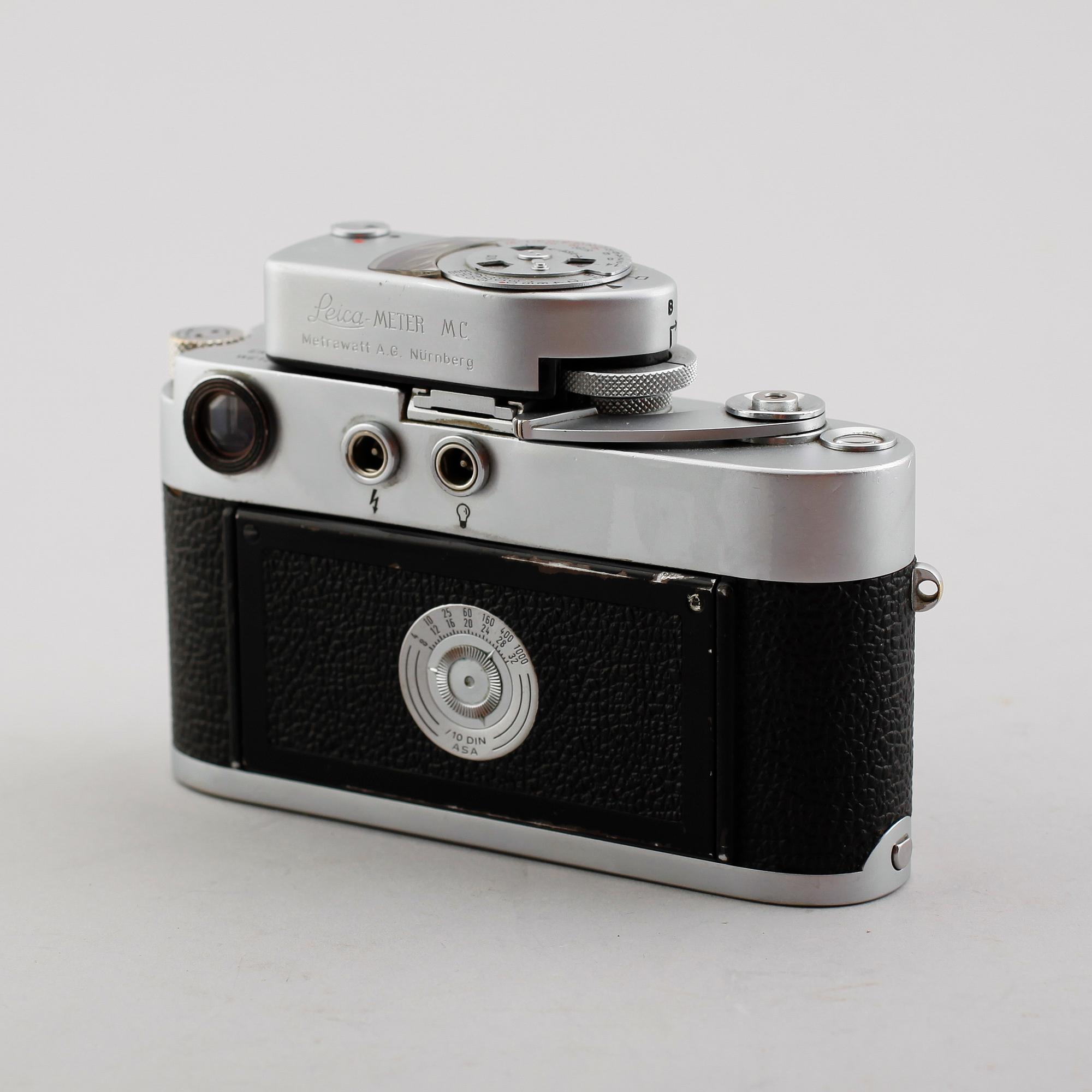 KAMERA, Leica M3 med Leica -Meter, nr. 984878, Wetzlar, Tyskland, 1959.