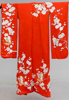 KIMONO, Japan, 1900-talets andra hälft.