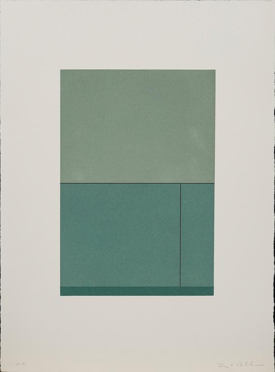 JACOB DAHLGREN, färgetsning, signerad och numrerad e.a.