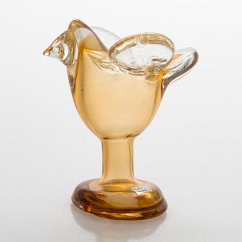 Oiva Toikka, A 1970s glass bird, signed Oiva Toikka Nuutajärvi Notsjö.