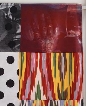 Robert Rauschenberg, "Samarkand Silks lV".