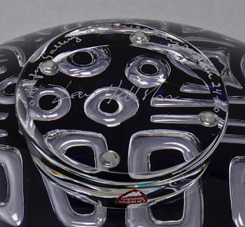 SKÅL, glas, Lars Hellsten, Orrefors Gallery, 1988.