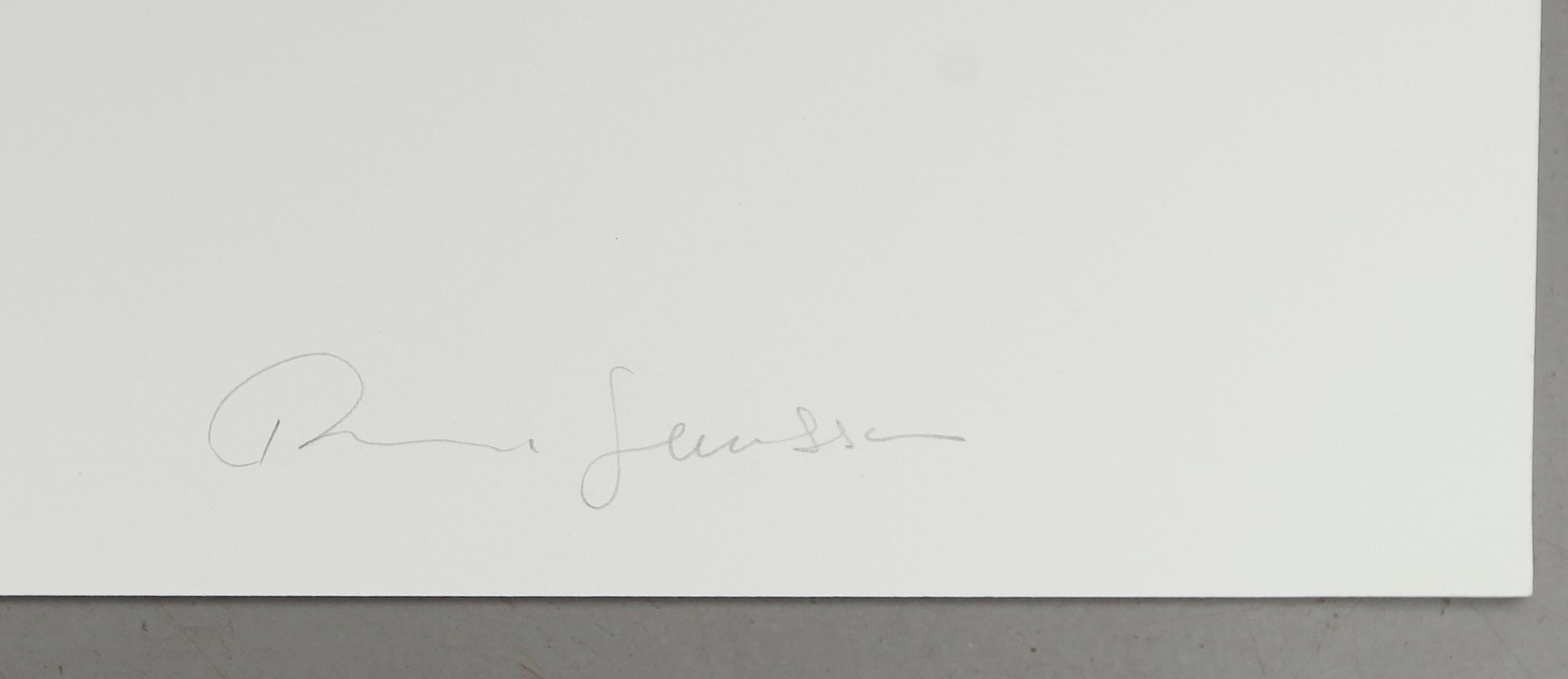 RUNE JANSSON, färglitografi, signerad, numrerad 4/150.