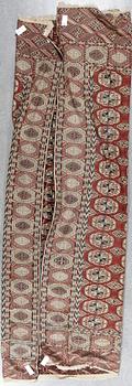 MATTA, antik/semiantik, Tekke, Turkmen, ca 324x225 cm.