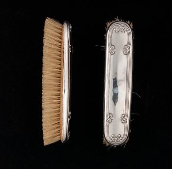 TOILETTISETTI, 6 osaa, hopeaa, Birmingham, 1918-1919.