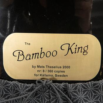 Mats Theselius, armchair, a pair, "Bamboo king", Källemo AB, Värnamo, 8/360 and 49/360.