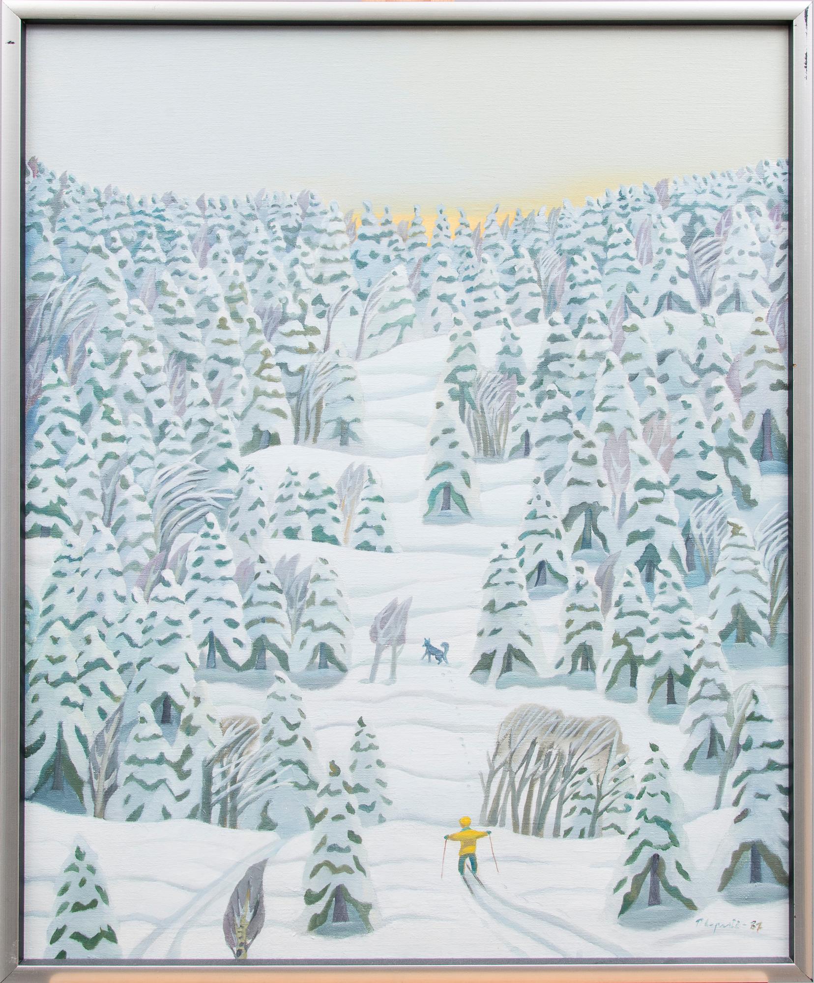 PIRKKO LEPISTÖ, olja på duk, signerad och daterad -87.
