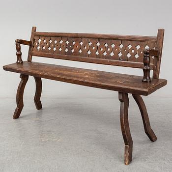 VÄNDBÄNK, allmoge, 1800-tal.