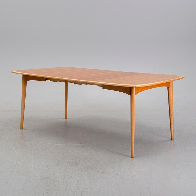 A teak dining table and four chairs, Svegards Markaryd, 1960s.