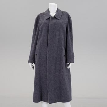 A Burberry mens wool coat in size app L.