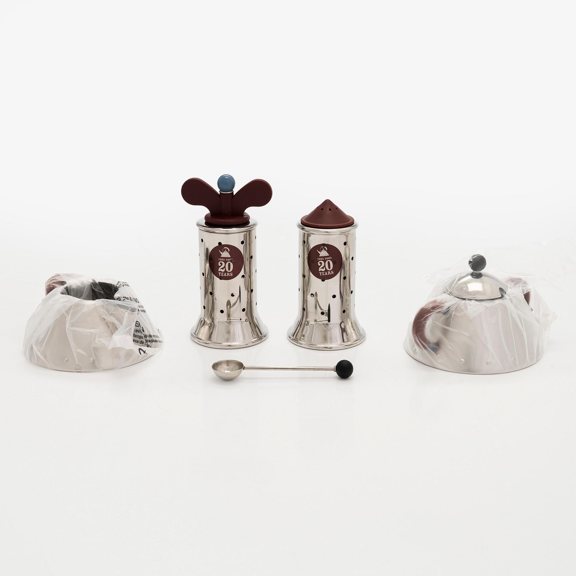 Serveringstillbehör, 4 st, Alessi, Italien.