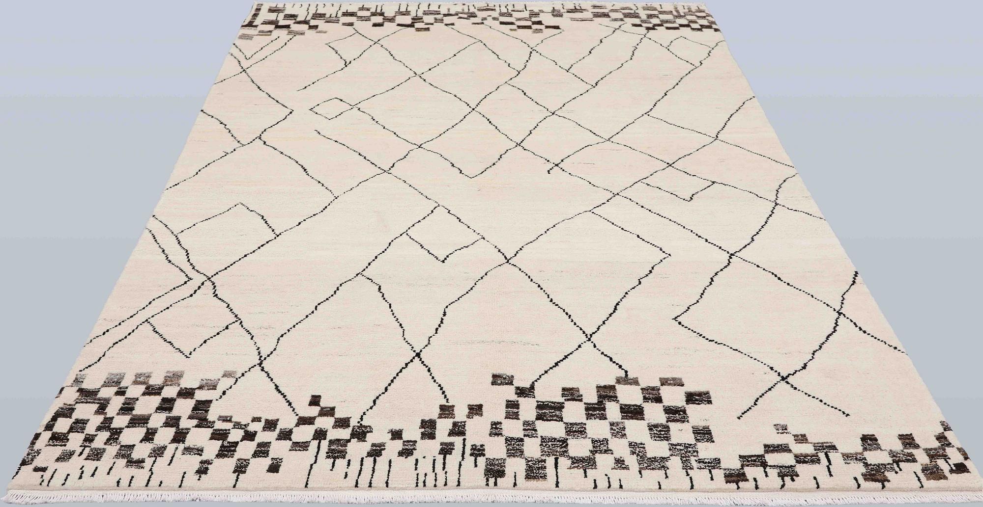 A Moroccan carpet, 263 x 167 cm.