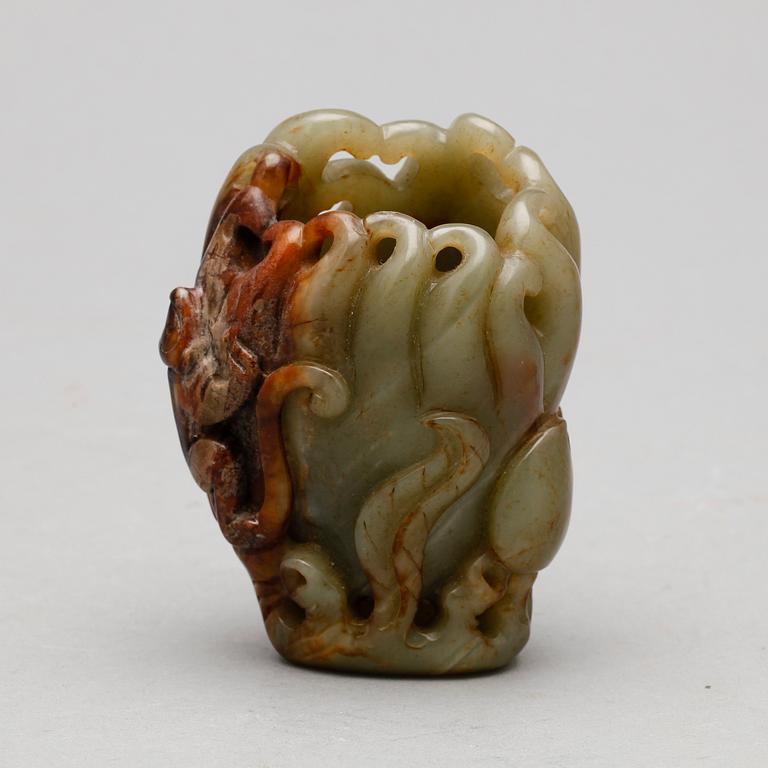 PENSELBAD, nefrit, Kina.