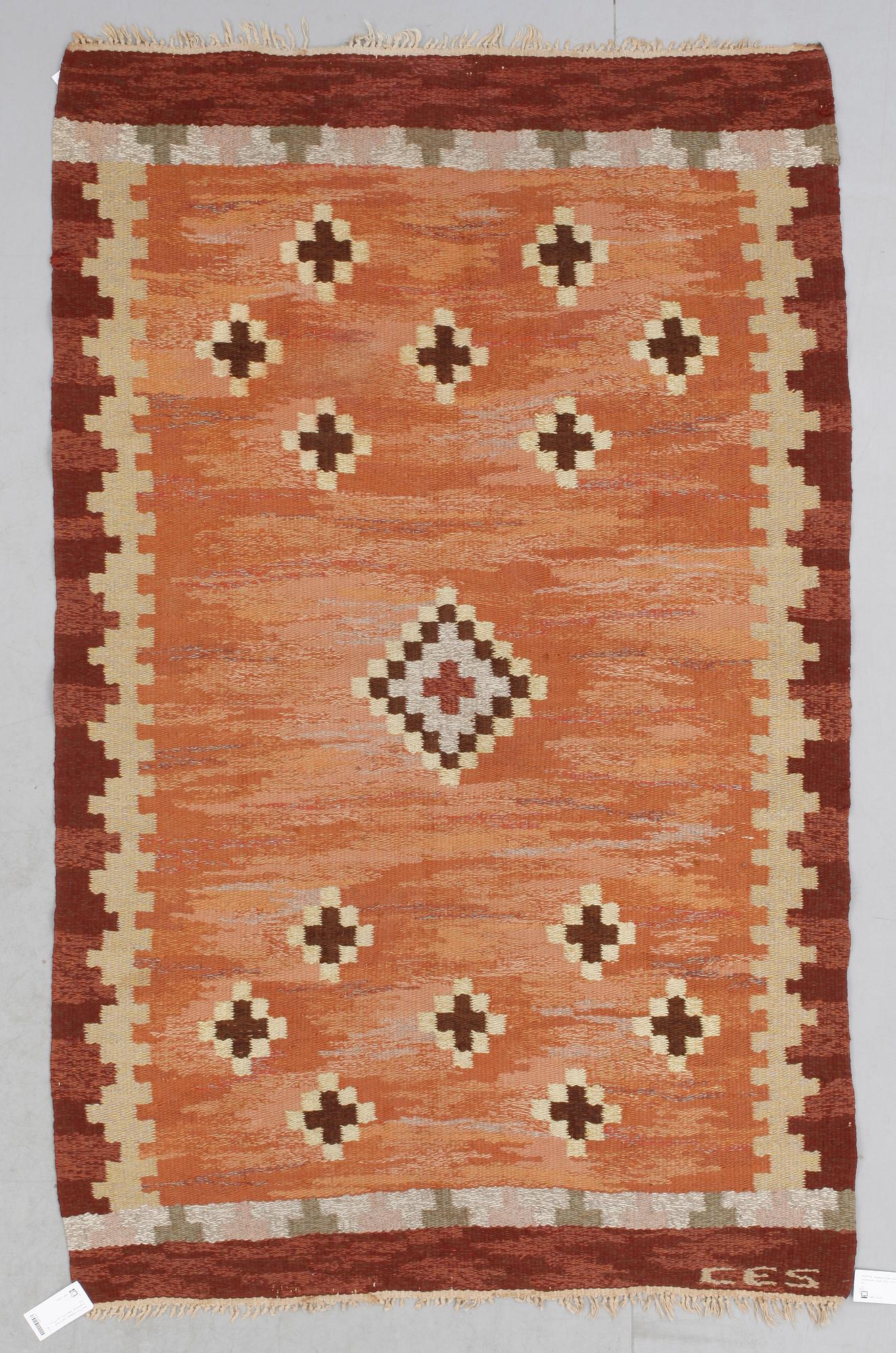 MATTA, rölakan, Carl Edvin Svensson. Sign CES. Ca 177 x 112.
