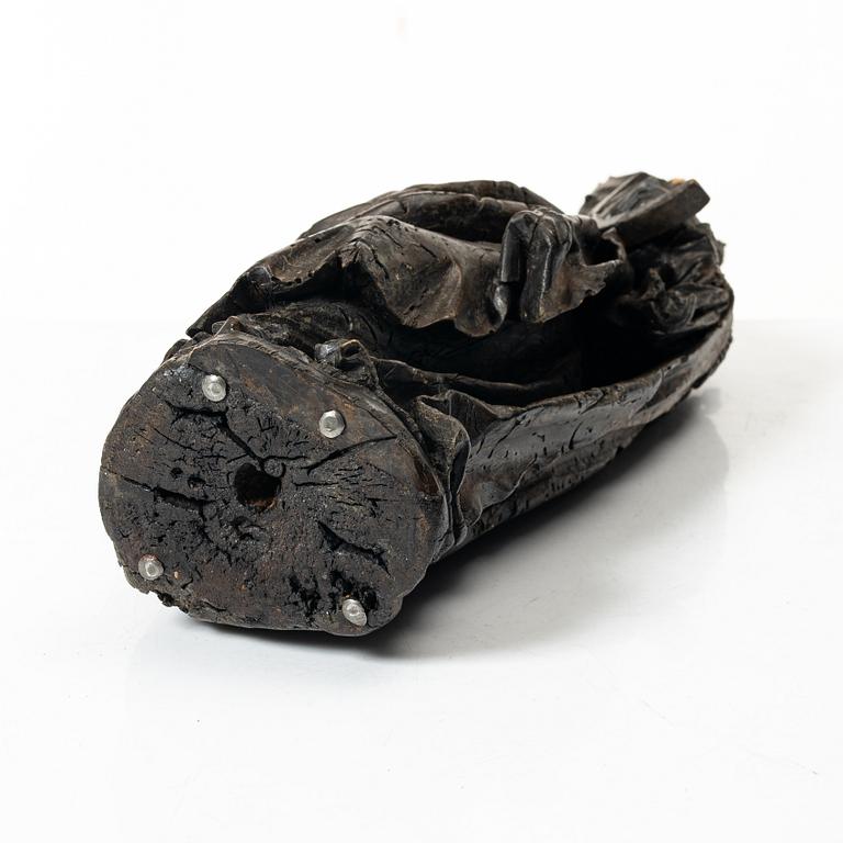 Sculpture, wood, Southern Europe, 16th/17th century. Catherine of Alexandria.